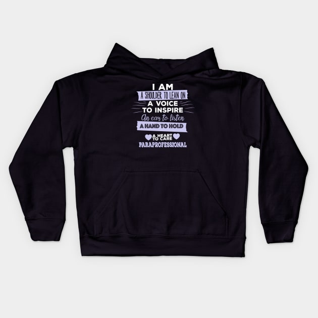 Paraprofessional Kids Hoodie by tanambos